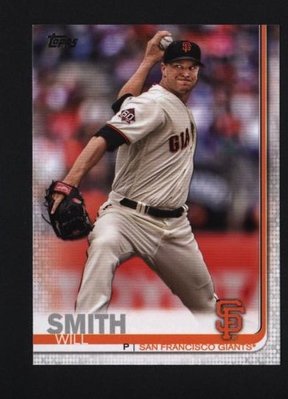 2019 Topps Series 1 #203a  Will Smith ERR  舊金山巨人隊