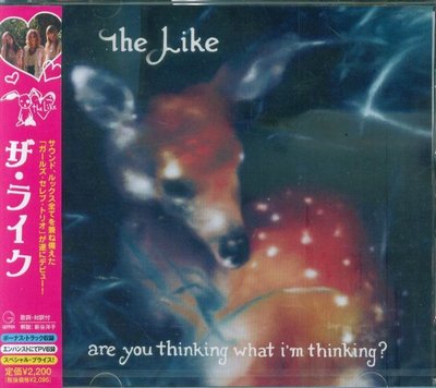 K - Like Are - You Thinking What I'm Thinking 日版 CD+1 - NEW