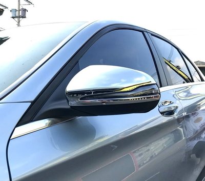 IDFR ODE 汽車精品 BENZ C W205 14-UP 鍍鉻後視鏡蓋 電鍍後視鏡蓋