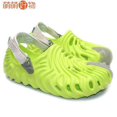新款 Crocs洞洞鞋指紋 運動涼鞋防水晴雨外出鞋男女 207393