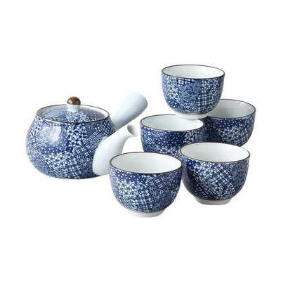 日本製 有田燒茶壺茶具組 日式茶壺 茶器 茶具 杯子 煎茶杯 有田燒 泡茶壺 茶藝 茶道