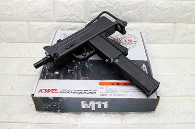 台南 武星級 KWC M11 衝鋒槍 CO2槍 ( KC55  UZI烏茲機關槍直壓槍BB槍BB彈玩具槍模型