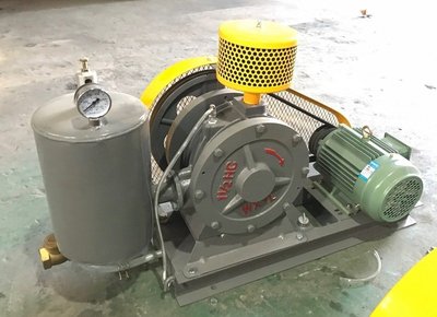 允統財靜音型迴轉式鼓風機 HC-501S系列(3HP)廢水處理曝氣機/畜牧業廢水處理曝氣---運轉超安靜/超省電