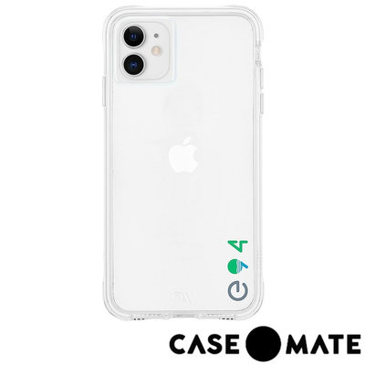 美國 Case●Mate iPhone 11 強悍防摔手機保護殼 (愛護地球款 - 透明)