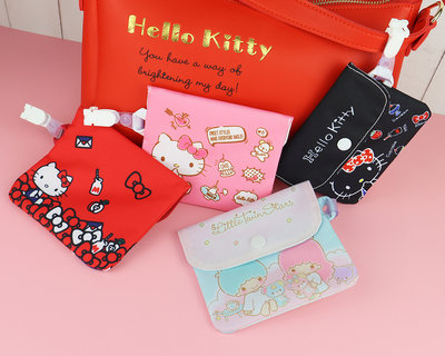 7-11聯名「Hello Kitty/雙星仙子口罩收納萬用袋」