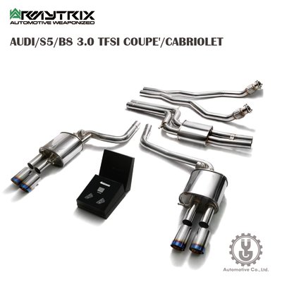 【YGAUTO】Armytrix AUDI/S5/B8 3.0 TFSI COUPE'/CABRIOLET 排氣系統