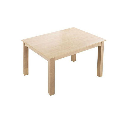 【HB504-04】艾斯洗白全實木6尺拉合餐桌