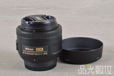 【品光數位】Nikon AF-S 35MM F1.8 G DX #125323