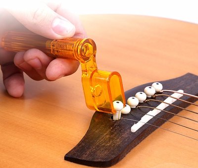 【老羊樂器店】民謠吉他 木吉他 捲弦器 拔釘器 吉他配件 換弦工具 顏色隨機出貨