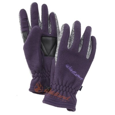 丹大戶外【Wildland】荒野 中性防風保暖翻指手套 0A32003-53 紫色