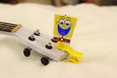 【老羊樂器店】海綿寶寶調音器 Spongebob SBT-01 弦樂器皆適用 全音域夾式調音器 原廠授權 造型調音器