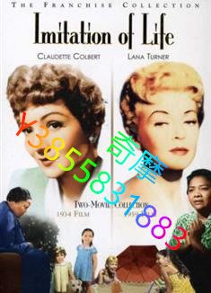 DVD 專賣店 春風秋雨 1934版+1959版/Imitation of Life（歐美經典老電影）