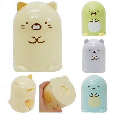 41+ 現貨不必等 Y拍最低價 日本進口 角落生物 貓咪 企鵝 蜥蜴 白熊 造型 塑膠 存錢筒 撲滿 小日尼三