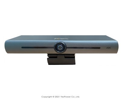【含稅/來電優惠價】Nugens VCM200 4K智能AI視訊會議攝影機 120°超廣角/內建麥克風/USB隨插即用