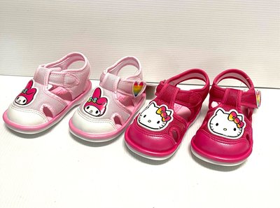 【☆鞋之誠☆】專櫃 Hello Kitty 822501寶寶涼鞋 嗶嗶鞋(啾啾包趾) 學步鞋 台灣製造