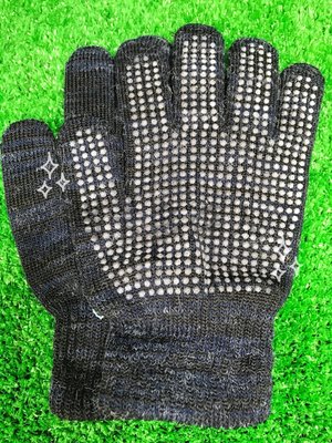 台灣製造 柔絲防滑手套(全指/半指)-1雙 隨機出色 防滑手套 點膠手套 工作手套 禦寒手套 止滑 手套
