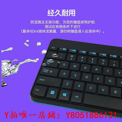 滑鼠【阿里官方自營】羅技MK245nano鍵盤滑鼠套裝辦公筆記本電腦