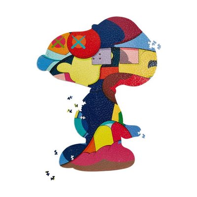【日貨代購CITY】 KAWS Jigsaw Puzzle 1000 站立 史努比 1000片 拼圖 收藏 裱框 現貨