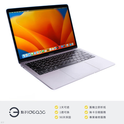 「點子3C」MacBook Air 13吋筆電 i5 1.6G 太空灰【店保3個月】8G 128G SSD A1932 MRE82TA 雙核心  ZJ097