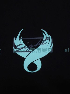 【AMBRAI.com】 REMIX SIGHT WING LOGO TEE 大佛 夜光綠 短袖 短T T恤 黑色 煙燻