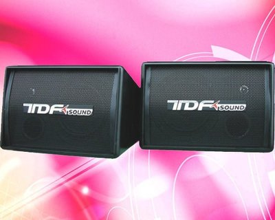 台灣鉿庫TDF PA-602專業吊掛式歌唱喇叭6.5吋低音二音路二單體~輕鬆唱 超Q  美華 音圓