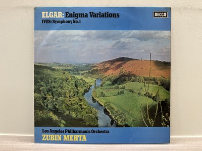 晨雨黑膠【古典】TAS,英首版,DeccaSXL,1973版,Elgar–Enigma Variations:Mehta