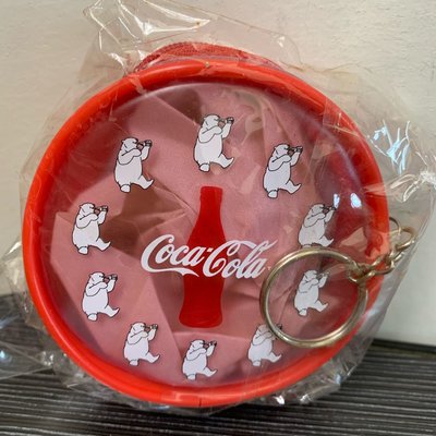 Coca-Cola 可口可樂 圓形零錢包