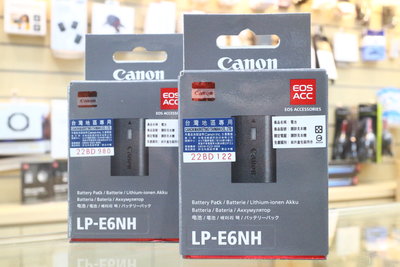 【日產旗艦】現貨 全新 原廠公司貨 盒裝 新版 Canon LP-E6NH LPE6NH 原廠電池 R5 R6 R7