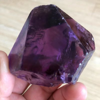 大顆粒天然紫水晶原石晶體通透顏色深紫紫晶碎石毛料打磨雕刻| Yahoo