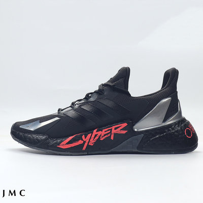 ADIDAS X90004D CYBERPUNK 2077 黑紅 運動慢跑鞋 男女鞋 FZ3091【ADIDAS x NIKE】
