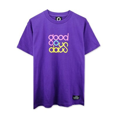 O'WEAR® Good O Days Tee - 紫色款 美版 滾筒 高磅 Hip Hop 嘻哈 街頭