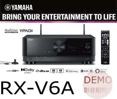 ㊑DEMO影音超特店㍿日本 YAMAHA  RX-V6A  7.2ch  AV環繞擴大機