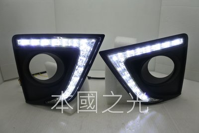 oo本國之光oo 全新 豐田 2014 2015 16 ALTIS 11代 LED獠牙型 小燈 方向燈 霧燈框 日行燈