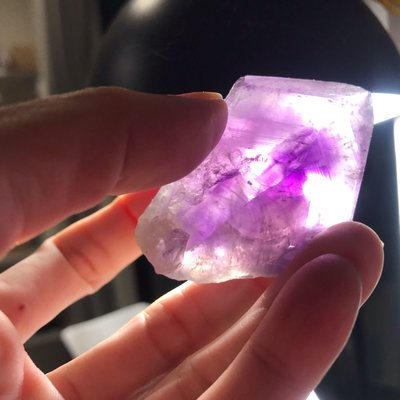 超七 幻影紫水晶 紫水晶權杖紫水晶骨幹 H526-1  能量好