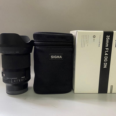 SIGMA 35mm f1.4 DG DN SONY 保內 公司貨 (A73 A74 A7C2 A72