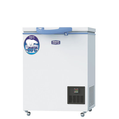 SANLUX台灣三洋 100L 上掀式超低溫-60°C冷凍櫃 *TFS-100G*