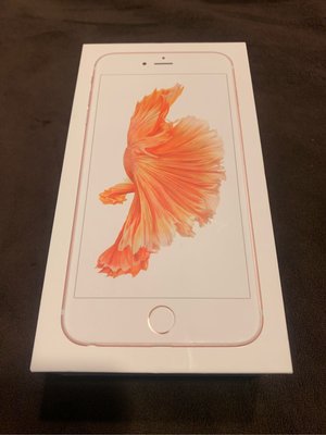 [MI348-1] iPhone 6s Plus 128GB 空盒 Rose Gold
