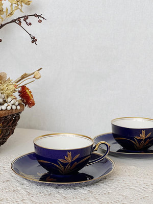 （清倉）日本香蘭社咖啡杯紅茶杯，昭和時期老香蘭社咖啡杯杯子口