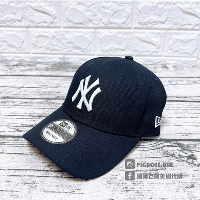 【豬豬老闆】NEW ERA 9FORTY MLB CAP 深藍 洋基 棒球帽 老帽 帽子 NE11866863