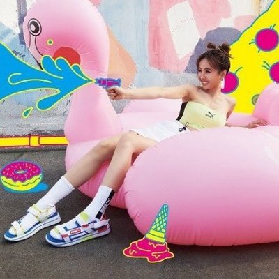 [歐鉉]PUMA FUTURE RIDER SANDAL GAME ON 白藍 蔡依林 涼鞋 男女鞋 371964-02