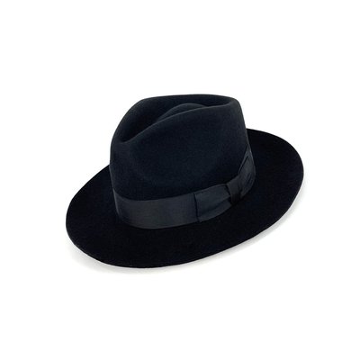 ☆Yango Wu☆ 紳士帽 大帽沿-基本款 黑色 Gentlemanhat new yorkhat borsalino