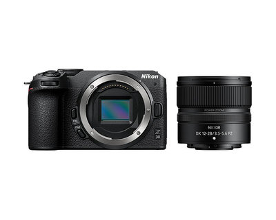 Nikon Z30 + Z DX 12-28mm F3.5-5.6 PZ VR 鏡頭組合 APS-C《公司貨》【登錄贈禮+2年保~2024/6/30】