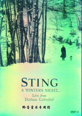 音樂居士新店#Sting: A Winter's Night...Live from 斯丁：冬之夜演唱會 D9 DVD