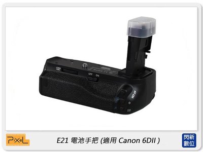 ☆閃新☆Pixel 品色 E21 電池手把 for Canon 6DII Mark II 6D2 (公司貨)