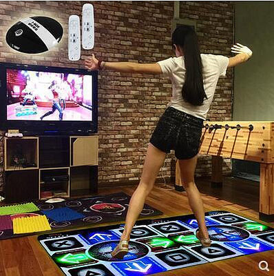 瑜伽HDMI跳舞毯雙人體感跳舞機遊戲跑步毯電視電腦健身廣場舞