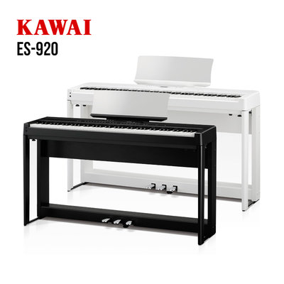 小叮噹的店 - KAWAI ES-920 88鍵 可攜式 舞台型 電鋼琴 數位鋼琴