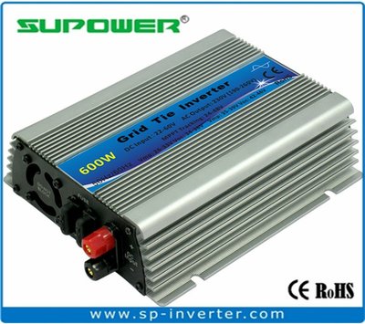 特賣- 600W寬壓輸入22-60V太陽能微型并網家用逆變器 光伏發電逆變器