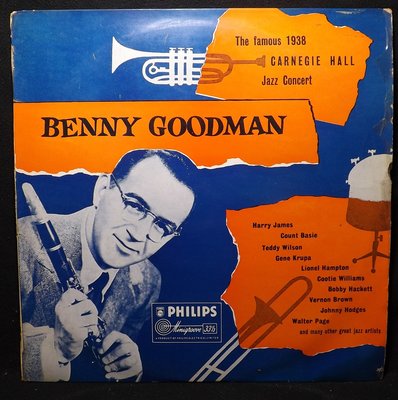 黑膠唱片 BENNY GOODMAN-CARNEGIE HALL JAZZ CONCERT~30JK28~B119