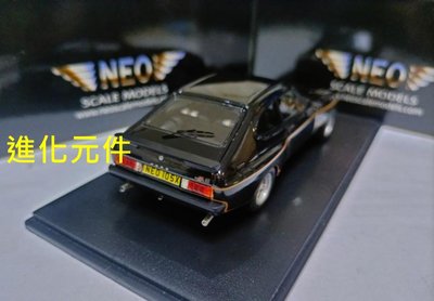 Neo 1 43 福特雙門跑車模型Ford Capri MKII 3.0S X-Pack 1976 黑