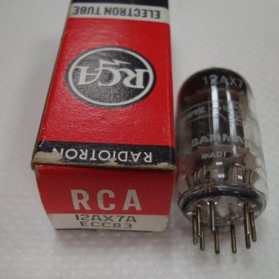 RCA ECC83 12AX7 真空管一支| Yahoo奇摩拍賣